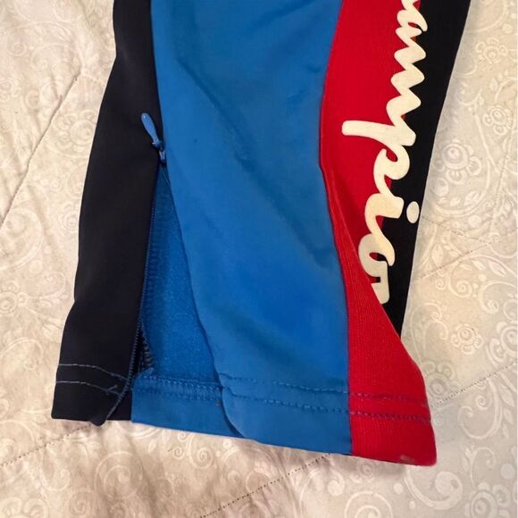 Champion Sz Medium Blue and Red Track Pants Breakdance B Boy B-Boy B-Girl Fresh - Picture 5 of 8